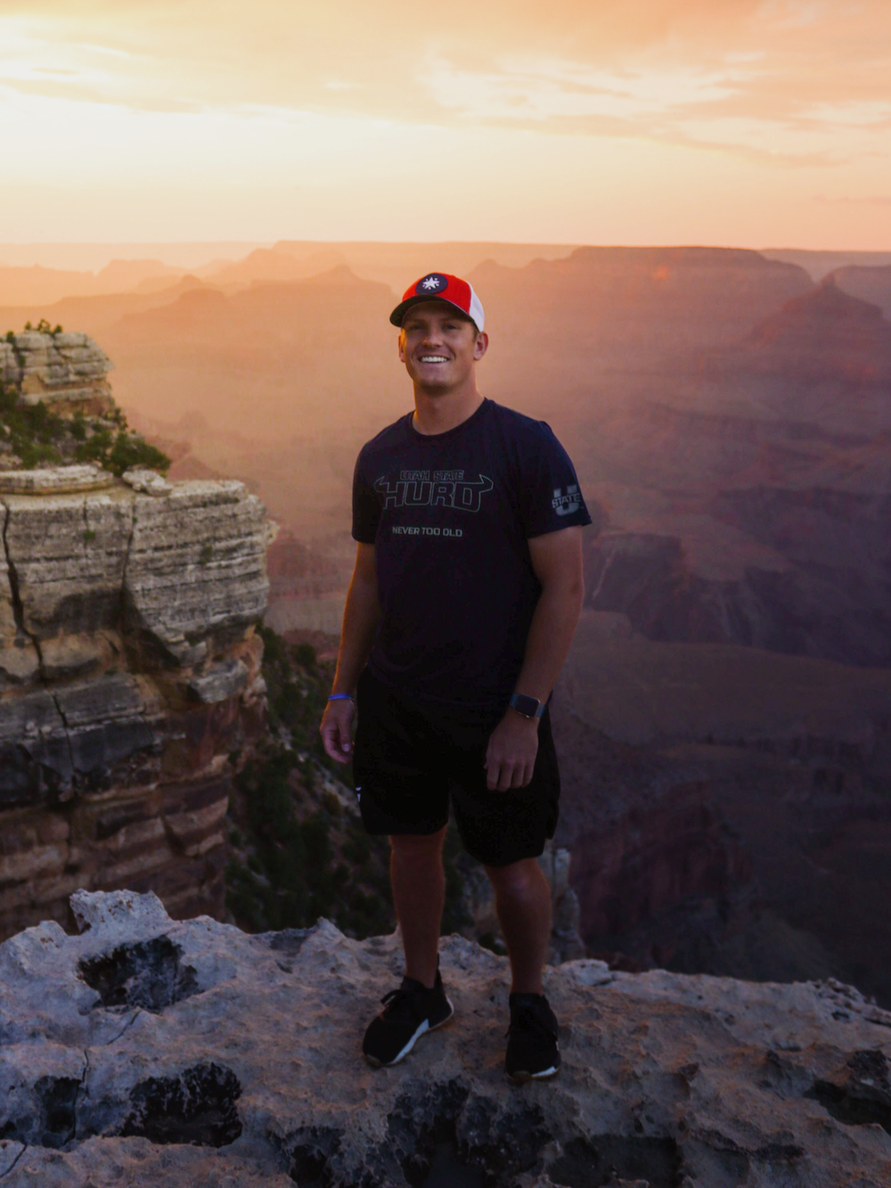 Adam Thomas at the Grand Canyon